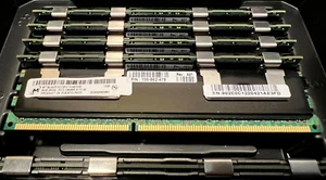 HP 40Gb (5x8Gb) PC3-10600R DDR3-1333MHz ECC 2rx4 Server Memory 500205-071 - Picture 1 of 1