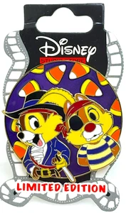 Prendedor comercial Disney Studio Store Hollywood - CHIP y DALE PIRATES con CANDY CORN - Imagen 1 de 4