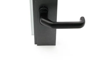 Schüco Türdrücker RAL 9005 schwarz, Halbgarnitur 210752 - Bild 1 von 6