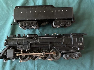 Lionel #736 Postwar 2-8-4 Berkshire & 2671WX Whistle Tender - O Gauge, VG - Picture 1 of 8