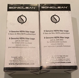 Lot of 15 Soniclean Handheld Vacuum Bags Genuine SHF-0800 - Picture 1 of 2