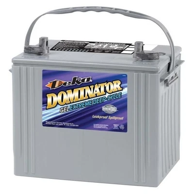 Bateria Deka Dominator 8G24 Gel ciclo profundo - 12 volts, 73,6 ampères horas [GEL-8G-24] - Imagem 1 de 3