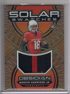 MARVIN HARRISON JR. 2024 OBSIDIAN SOLAR SWATCHES GOLD #SS-MHJ RC PATCH 02/10 - Bild 1 von 2