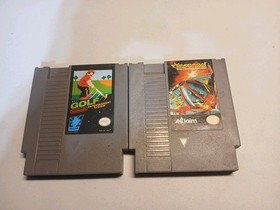Juego de 2 juegos de golf/cybernoid (Nintendo/Aklaim)