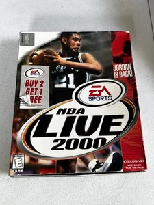 NEU NBA Live 2000 Michael Jordan is Back EA PC Big Box Spiel SEALED - Bild 1 von 5
