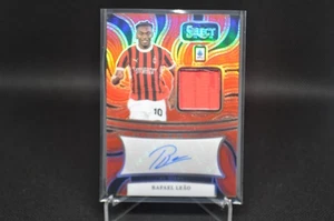 Rafael Leao 2024-25 Panini Select Serie A AM-RL Red Patch Auto - Picture 1 of 2