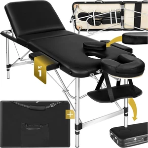 Lettino Massaggio Portatile Letto Pieghevole Massaggi a 3 Zone Lettino Massaggi - Foto 1 di 12