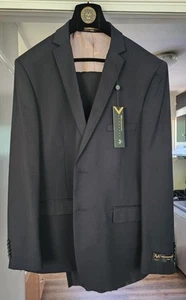 Versace 19.69 Abbigilamento Tuta Uomo Navy Due Pezzi - 46R 39W - Nuova con etichette Non Sartoriale - Foto 1 di 8