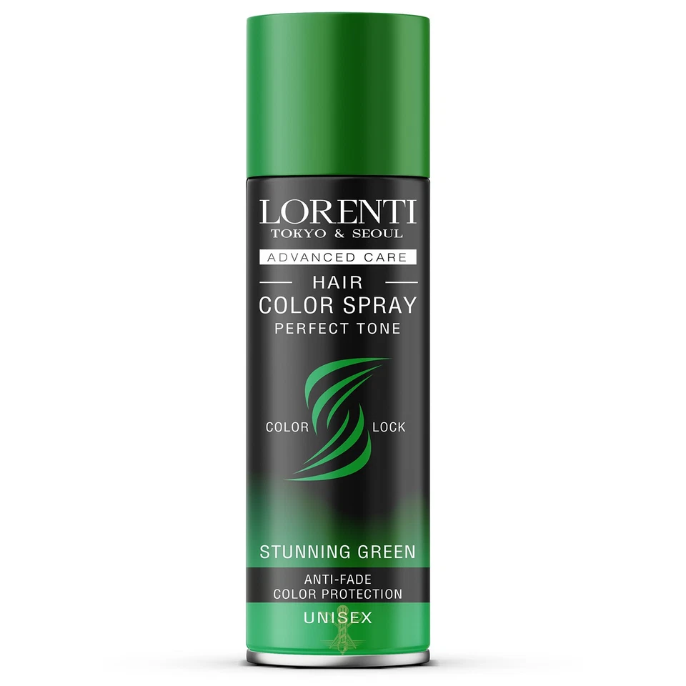 LORENTI – TOKYO & SEOUL Color Haarspray Stunning Green - 150 ml - Bild 1 von 4