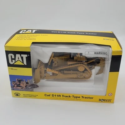 Tractor diecast NORSCOT 1/50 55025 Cat D11R tipo oruga en muy buena condición 1999 Foto 1 de 4