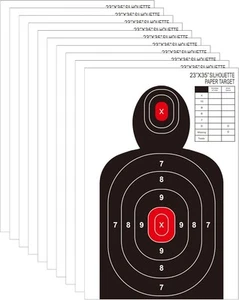 23x35 Inch Shooting Targets,Paper Silhouette 23x35", silhouette - Picture 1 of 6