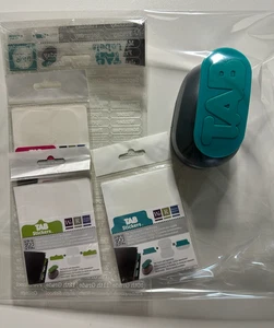 We R Memory Keepers TAB Punch & Various TAB Stickers - Picture 1 of 6