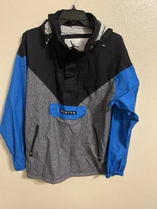 Vintage Burton Surfwear For Snowboarders Jacket Mens Large Zip Hooded - Picture 1 of 9