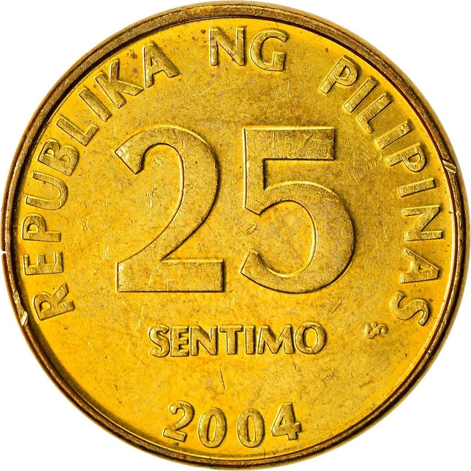Philippines 25 Sentimo Coin KM271a 2003 - 2017 - Image 1 of 4
