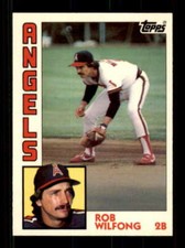 1984 Topps Tiffany #79 Rob Wilfong NM/NM+ Angels 233952
