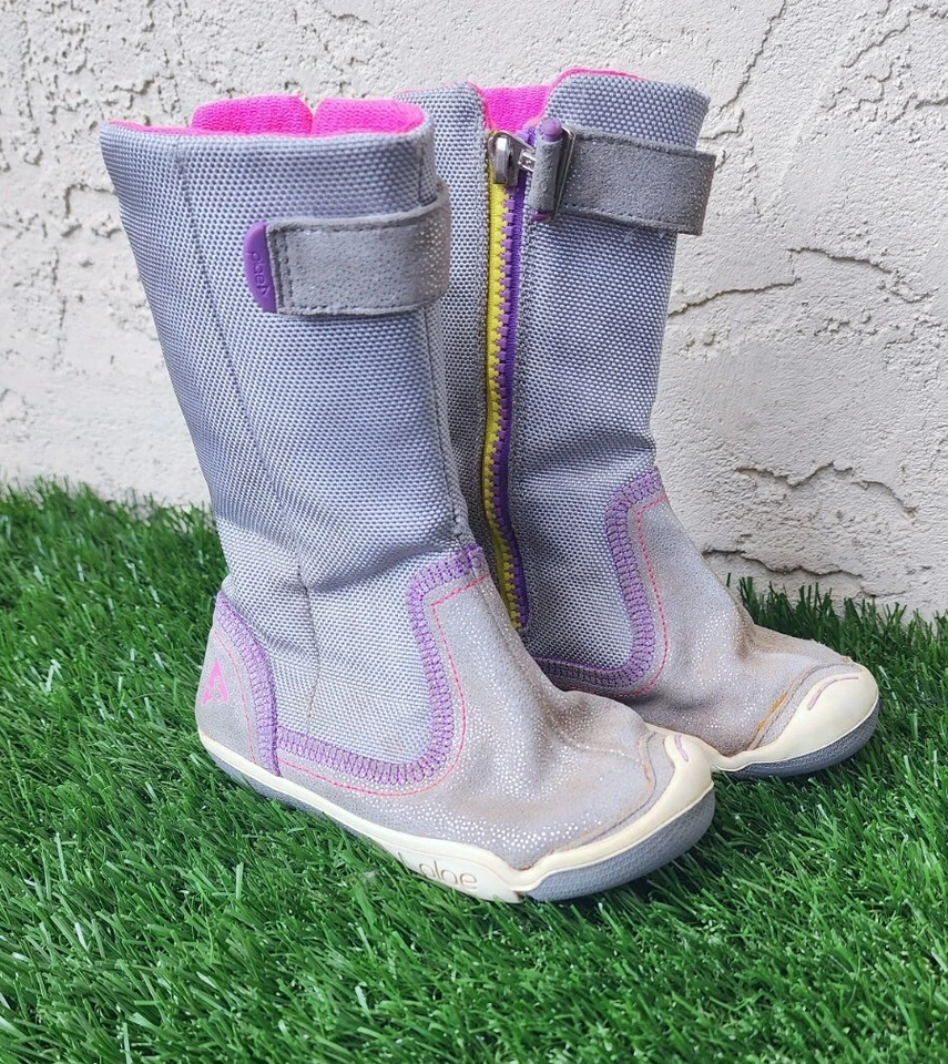 Plae Camille Brillo Impermeable Niñas Niño Tenis Botas Niño Pequeño Talla 8.5 Foto 1 de 4