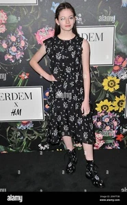 ERDEM x H&M schwarz 100 % Seide Blumenmuster Kleid kurzärmelig Gr. 42 ausverkauft - Bild 1 von 18