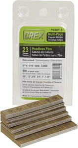 GREX P6/MP-3 23 Gauge Multi-Pack Headless Pins (3,000 per Box) Colour Name:Or... - Picture 1 of 12