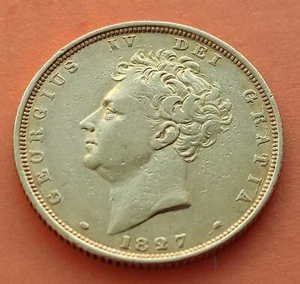@RARE@ 1827 GOLD SOVEREIGN COIN King George IV UNITED KINGDOM Great Britain - Imagen 1 de 6