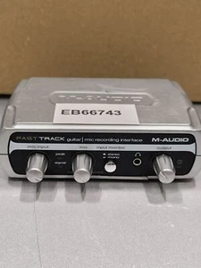 M-Audio Fast Track Guitar Mic Interface - Used, Working - Picture 1 of 4