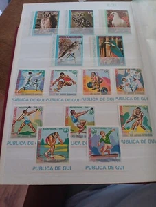SELLOS POSTALES EN TODO EL MUNDO (MIXTO638) AVES/DEPORTE MNH REP. DE GUINEA ECUADOR - Imagen 1 de 1