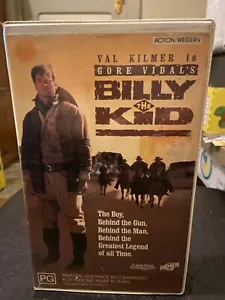 Val Kilmer is Gore Vidal's Billy The Kid Ex-rental VHS video tape outlaw western - Bild 1 von 5