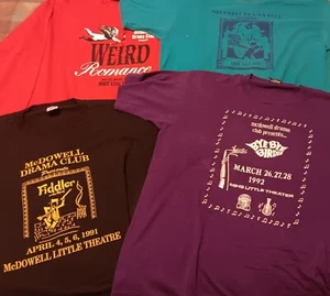 McDowell Drama Club T-Shirts (Erie, PA) good condition - Picture 1 of 19