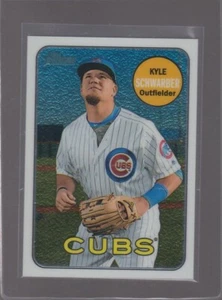 2018 Topps Heritage Chrome Kyle Schwarber Cubs THC-268 #/999 - Picture 1 of 2