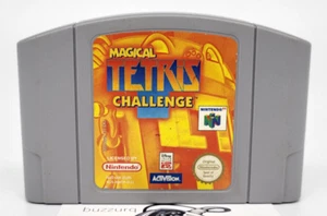 Magical TETRIS Challenge Nintendo 64 N64 Cartridge EUR - Picture 1 of 4