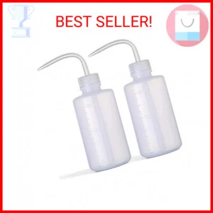 DONSTRAW Wash Bottle 2pcs 250ml/8oz Safety Bottles Watering Tools, Economy Plast - Picture 1 of 2
