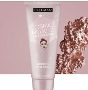 Freeman Cosmic Metallic Abziehmaske beruhigend Roségold 6 Flüssigunzen - Bild 1 von 4