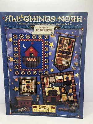 “All Things Noah” Patchwork Samplers and No-Sew Ornaments by Debbie Mumm - Image 1 of 4