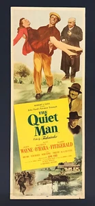 THE QUIET MAN (R1956) Original 14x36 Insert - Picture 1 of 5