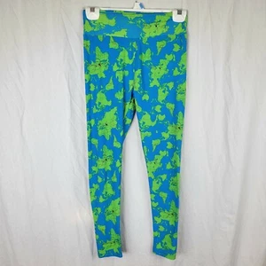 LuLaRoe World Map Leggings One Size Fits All - Picture 1 of 4