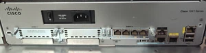 CISCO 1900 Series 1941 Integrated Services Router 2x Gigabit 4xT1/E1 HWIC - Picture 1 of 1