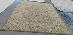 TAN / IVORY 8' X 10' Back Stain Rug, Reduced Price 1172760312 AN522B-8 - Picture 1 of 4
