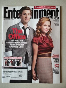 ENTERTAINMENT WEEKLY October 2007 The Office Jim & Pam Cover John Krasinski - Picture 1 of 9
