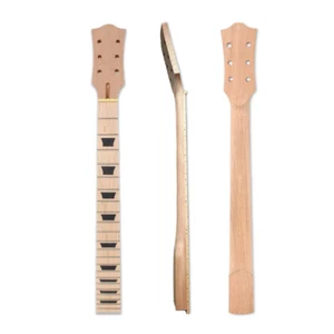 New Guitar Neck Mahogany Maple Fretboard 22Fret 24.75inc Bolt On NICE Inlay - Picture 1 of 8