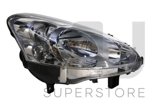 RH RHS Right Hand Head Light Lamp For Peugeot Partner Van 2012~2017 (Rounded) - Picture 1 of 2