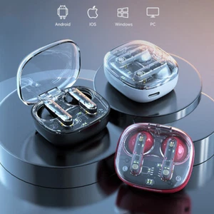 For iOS iPhone Android Cell Phone Bluetooth Wireless Earbuds Headsets In-Ear TWS - Picture 1 of 9