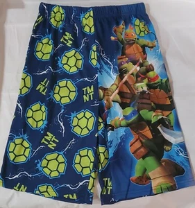 Nickelodeon Teenage Ninja Turtles Boys 10-12 Bermuda Sleep Shorts New w/ tags - Picture 1 of 2