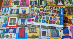 Eurographics Colors of the World Mediterranean Windows 2000 Pce Jigsaw Puzle EUC - Picture 1 of 7