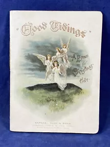 Folleto C.1900 Raphael Tuck & Sons "Buenas noticias, un himno para Navidad" 13 páginas - Imagen 1 de 16