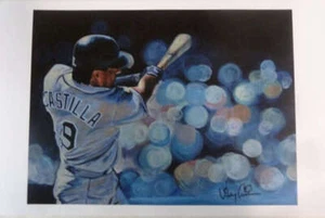 Vinny Castilla Autographed/Signed Colorado Rockies 11x17 Print 10842 - Picture 1 of 2
