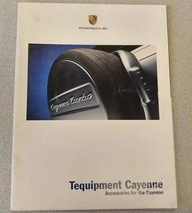 Usado Originales Porsche Accesorios Para Cayenne Tequipment 31 Page Catalog 2003 - Imagen 1 de 8
