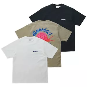 Camiseta Gramicci - Camiseta de caracol Gramicci para hombre, negra, blanca, caqui - G5SU-T175 - Imagen 1 de 7