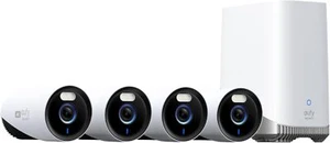 eufy Security eufyCam E330 Überwachungskamera 4K Außen 24/7 Aufnahme 4Kamera Set - Bild 1 von 7