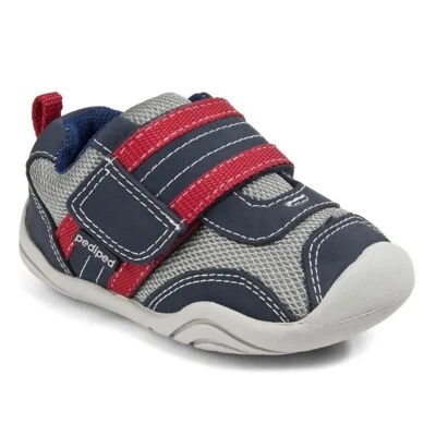 Pediped Grip & Go Adrian Azul Marino/Gris/Rojo Talla EE. UU. 5, 6 - 6,5 Foto 1 de 4