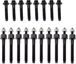 Exhaust Manifold Bolts & Studs Hardware Kit set Compatible for 2009-2020 Chry... - Picture 1 of 3