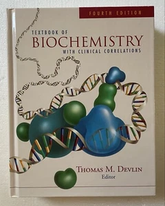 Biochemistry with Clinical Correlations Fourth Edition 1997 Textbook by Devlin - Imagen 1 de 10